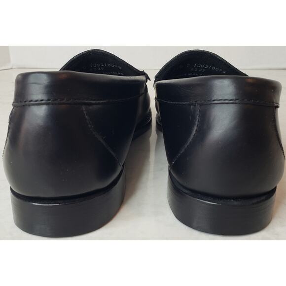 NWOB Brooks Brothers Men's Size 11.5 D Black Leather Tassel Kiltie Loafers - Picture 9 of 15